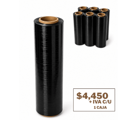 Stretch FILM 1.2 KG - NEGRO