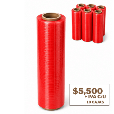 Stretch FILM 1.7 KG - ROJO