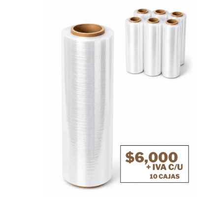 Stretch FILM 2.3 KG - TRANSPARENTE