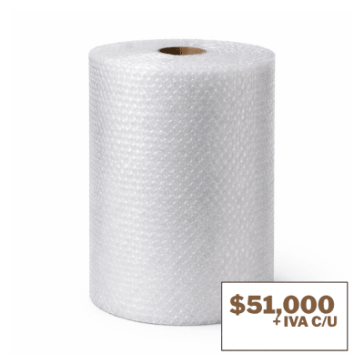 PLASTICO BURBUJA 1x100 METROS