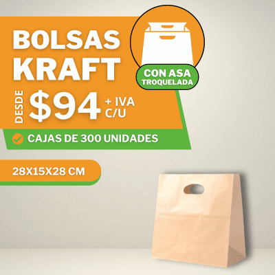 Bolsa 06 - 28x15x28 cms (Asa Troquelada)