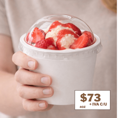 Pote CON TAPA PLASTICA