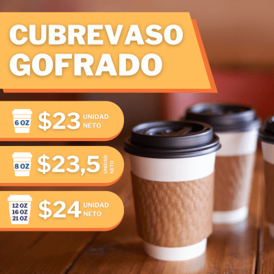 Cubrevaso / Collarin Gofrado - (1.000 unidades)