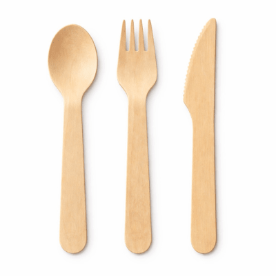 CUBIERTOS de Madera