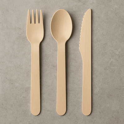 CUBIERTOS de Madera