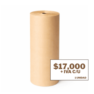 Carton Corrugado 1,20 x 10 Kilos / 25 Metros