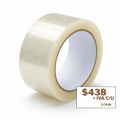 Scotch de Embalaje Transparente 48x40 mts1