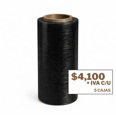 Stretch FILM 1.2 KG NETO - NEGRO1