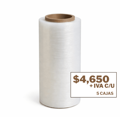 Stretch Film 1.5 KG NETO  - TRANSPARENTE