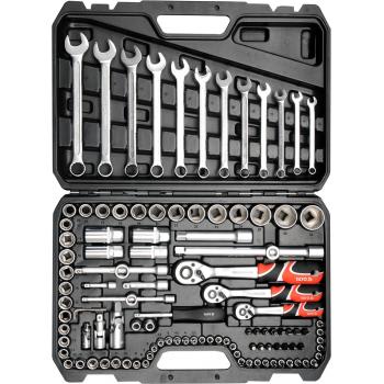 CAJA CON HERRAMIENTAS COMPLETO 111PCS YATO