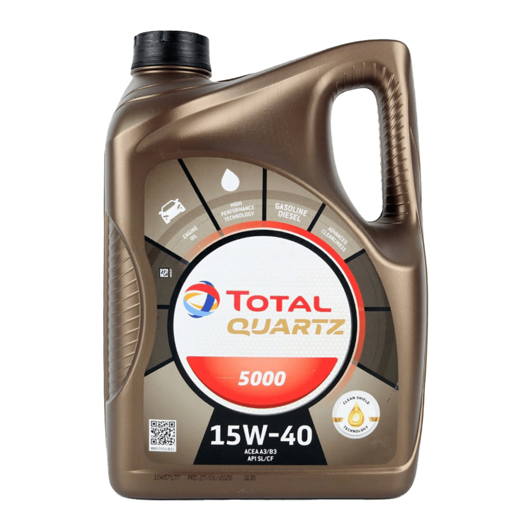 Aceite 15w40 TOTAL Quartz 5000 Galon (4L) | Lubricentro Generaciones Agüero