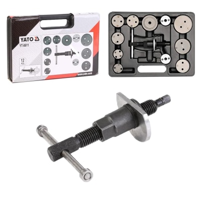 Set YATO Prensa Caliper - 12 Piezas