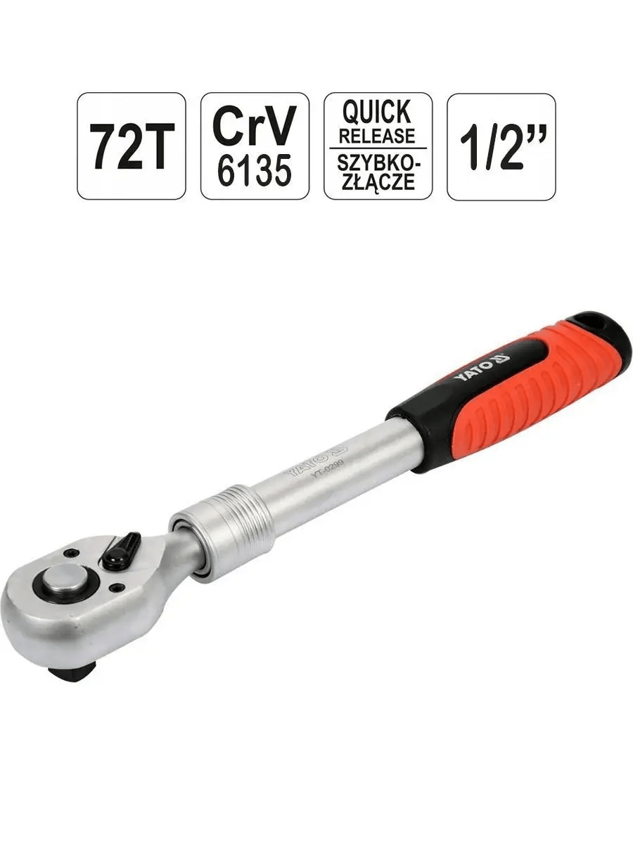 Chicharra YATO 1/2 P Extendible | Lubricentro Generaciones Agüero