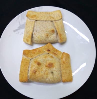 Empanada champiñon queso masa integral