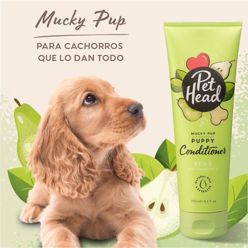 Pet Head Mucky pup Acondicionador Puppy 250 ml Nissi Mascotas