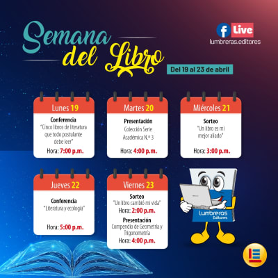 Disfruta la Semana del Libro con Lumbreras Editores