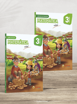 Pack 2 libros: Escolar y Actividades. 3° Primaria
