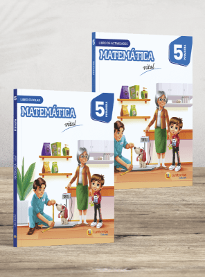 Pack 2 libros: Escolar y Actividades. 5° Primaria