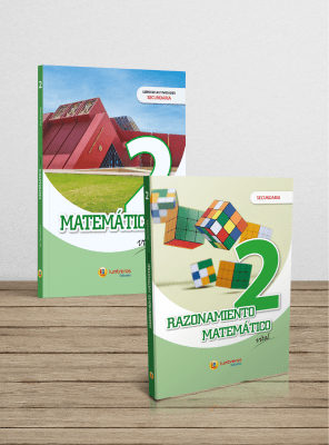 Pack 2 libros MV: Actividades y Raz. Matemático. 2º Secundaria