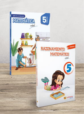 Pack 2 libros MV: Actividades y Raz. Matemático. 5º Primaria