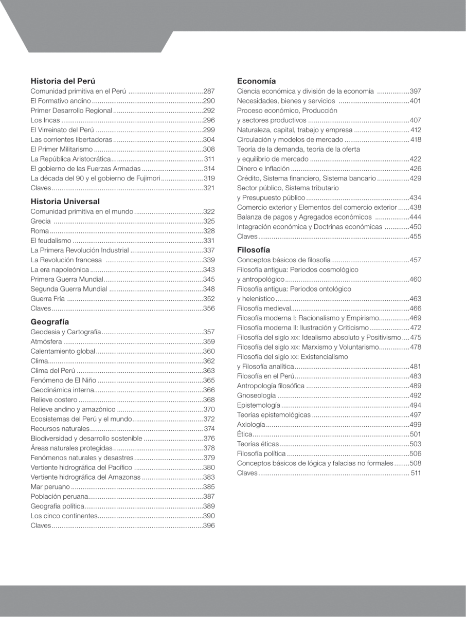 Selección de preguntas LETRAS tipo UNMSM: Contiene preguntas tipo DECO4