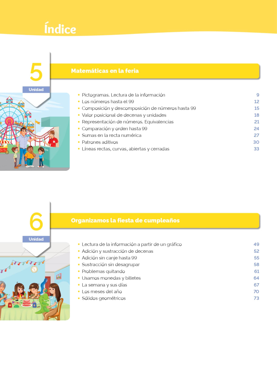 Matemática Vital 1: Libro de actividades Vol 2. Primaria2