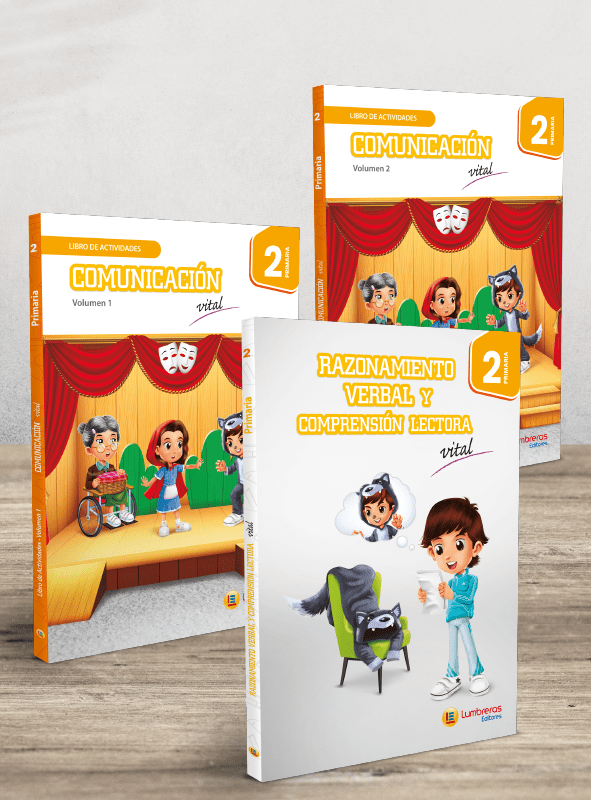 Pack 3 libros: Actividades Vol. 1, Vol. 2 y Raz. Verbal y Comprensión Lectora. 2º Primaria1