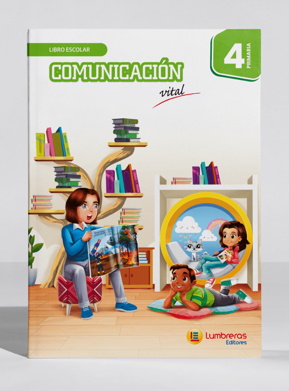 COMUNICACIÓN VITAL 4: Libro escolar. Primaria2