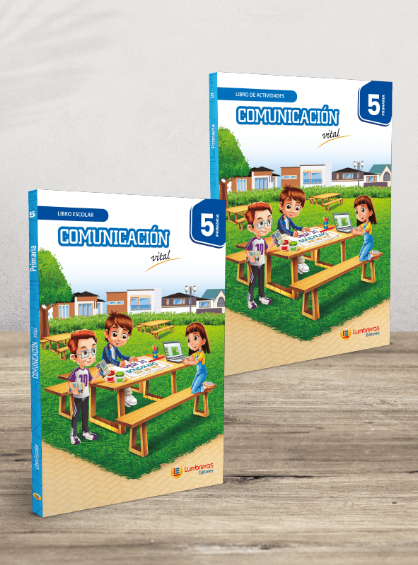 Pack 2 libros: Escolar y Actividades. Comunicación -  5° Primaria1