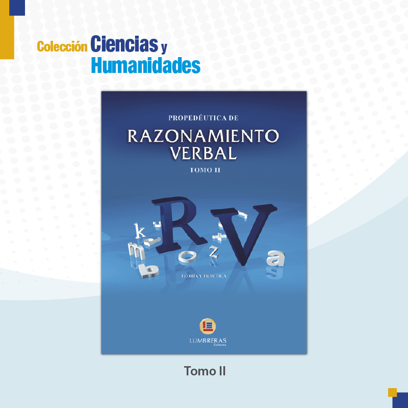 PROPEDEUTICA DE RAZONAMIENTO VERBAL TOMO II1