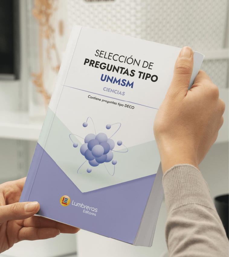 Selección de preguntas CIENCIAS tipo UNMSM: Contiene preguntas tipo DECO1