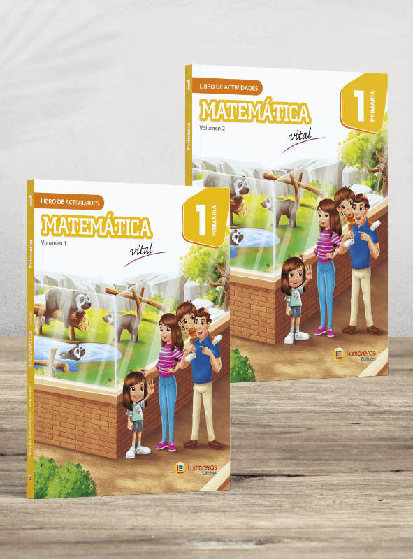 Pack 2 libros: Actividades Vol. 1, Vol. 2. 1° Primaria1