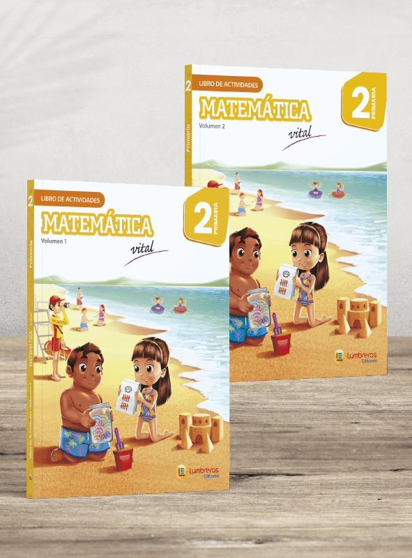 Pack 2 libros: Actividades Vol. 1, Vol. 2. 2° Primaria1