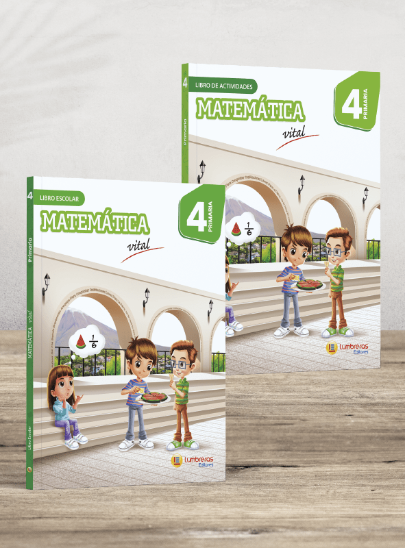 Pack 2 libros: Escolar y Actividades. 4° Primaria1