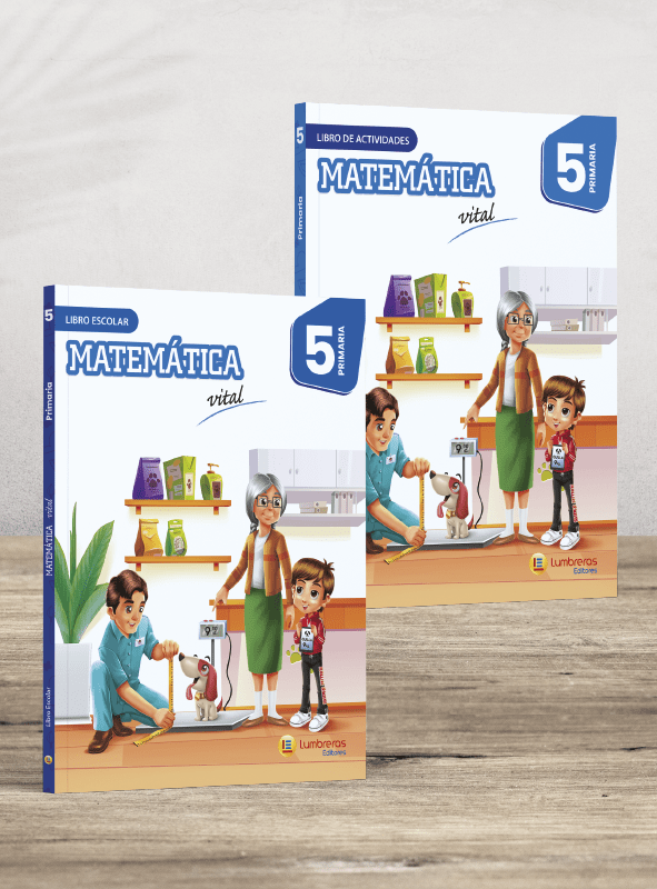 Pack 2 libros: Escolar y Actividades. 5° Primaria1