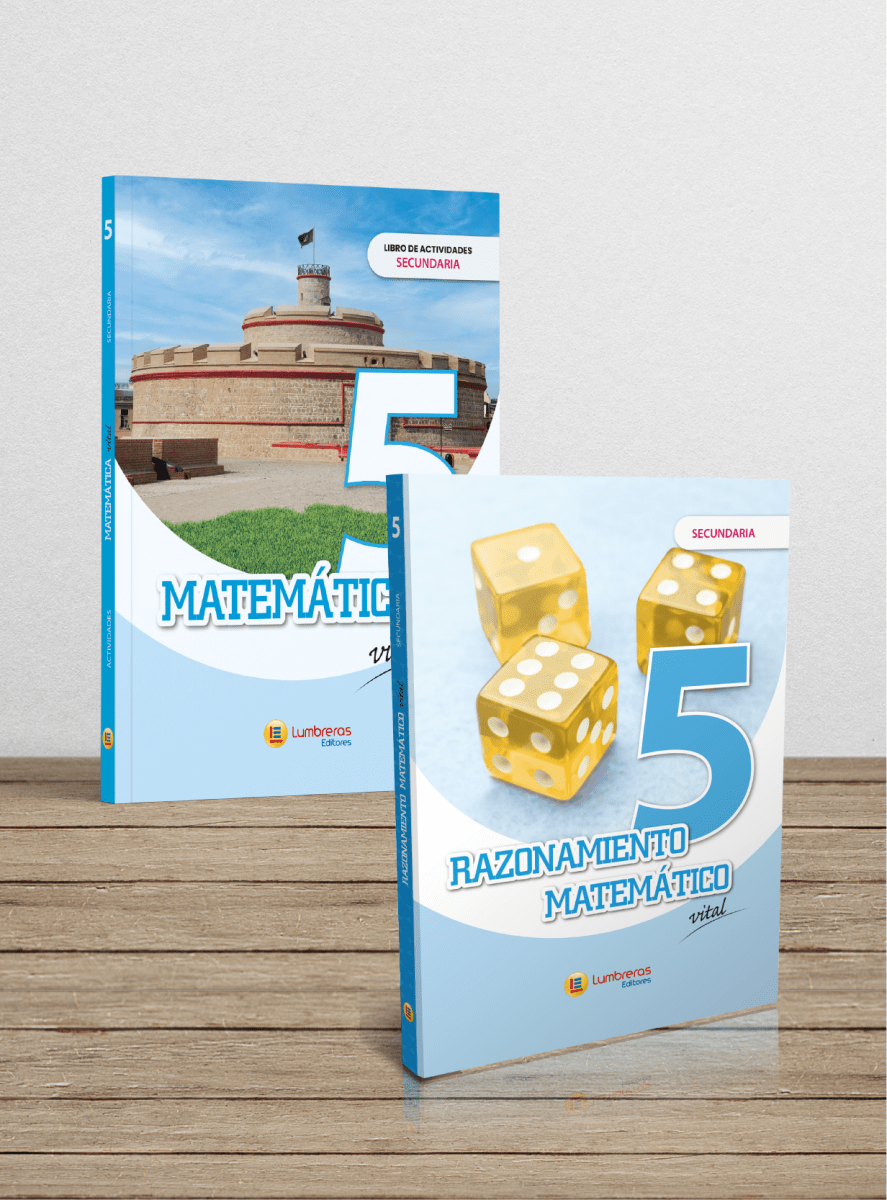 Pack 2 libros MV: Actividades y Raz. Matemático. 5º Secundaria1