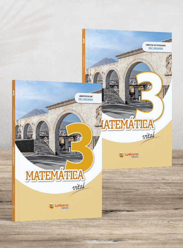 Pack 2 libros: Escolar y Actividades. 3° Secundaria1