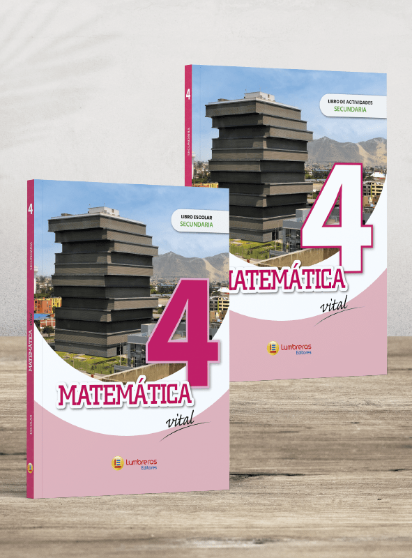 Pack 2 libros: Escolar y Actividades. 4° Secundaria1