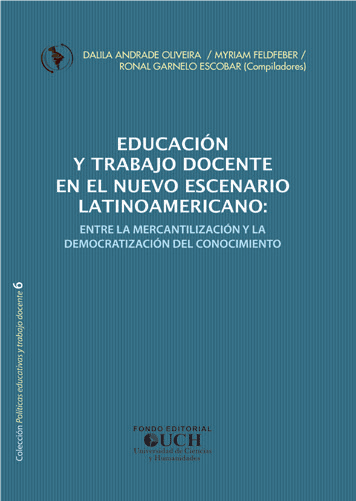 Educación y Trabajo Tomo 6 1