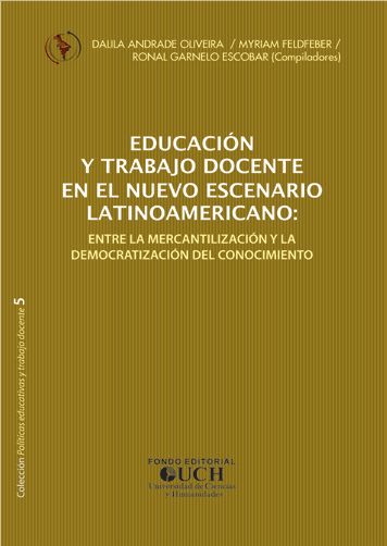 Educación y Trabajo Tomo 5 1