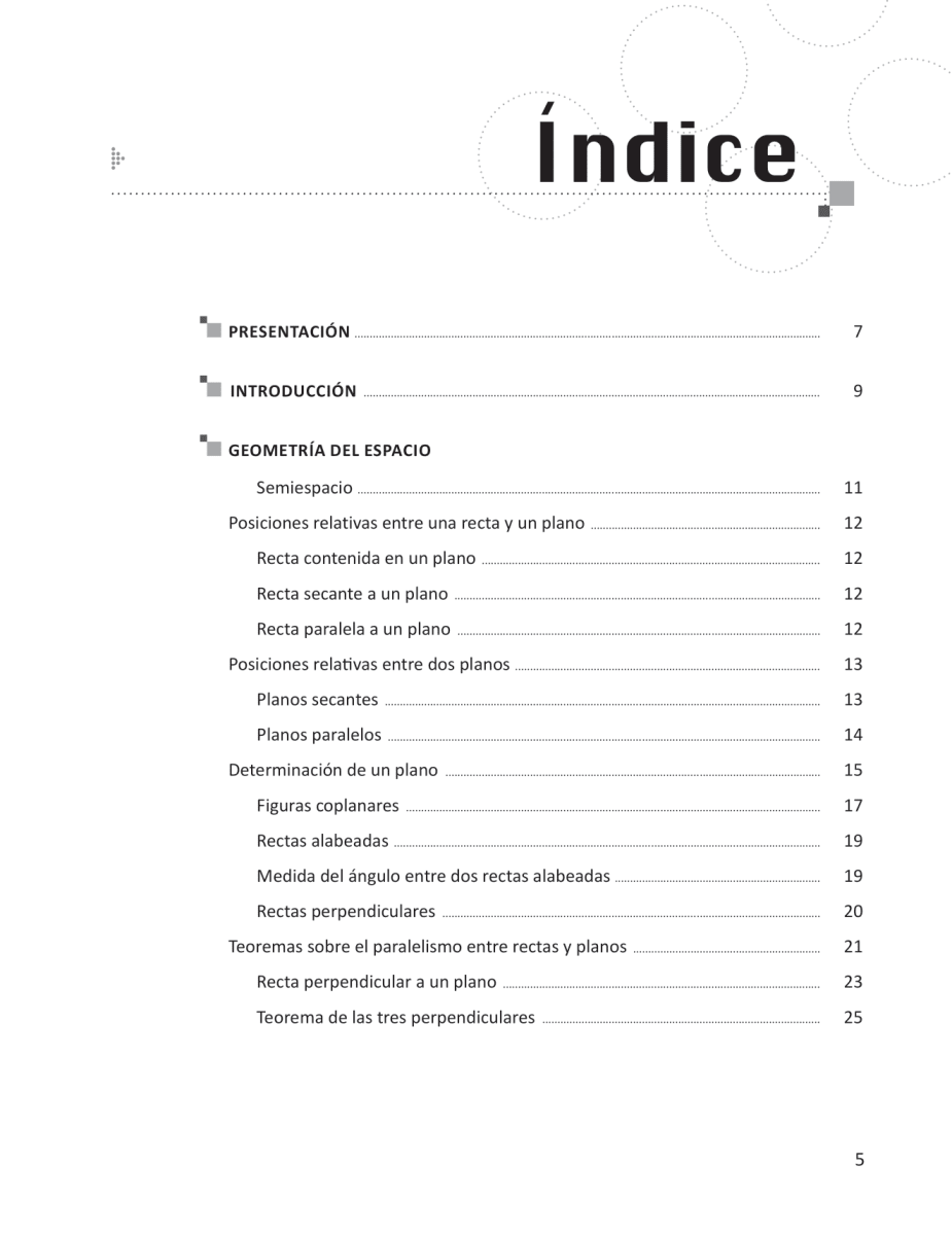 Geometría del espacio I2