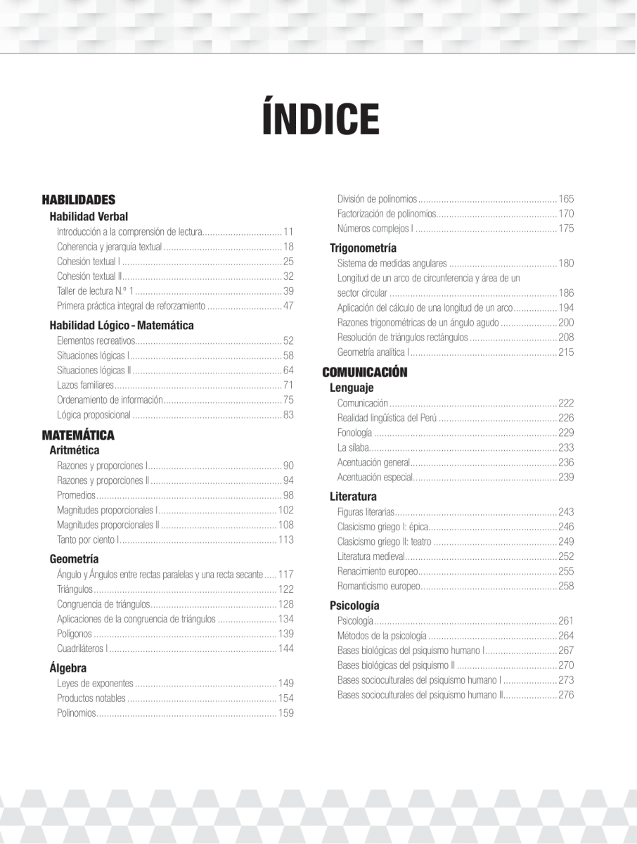Serie Académica: Avanzado 18