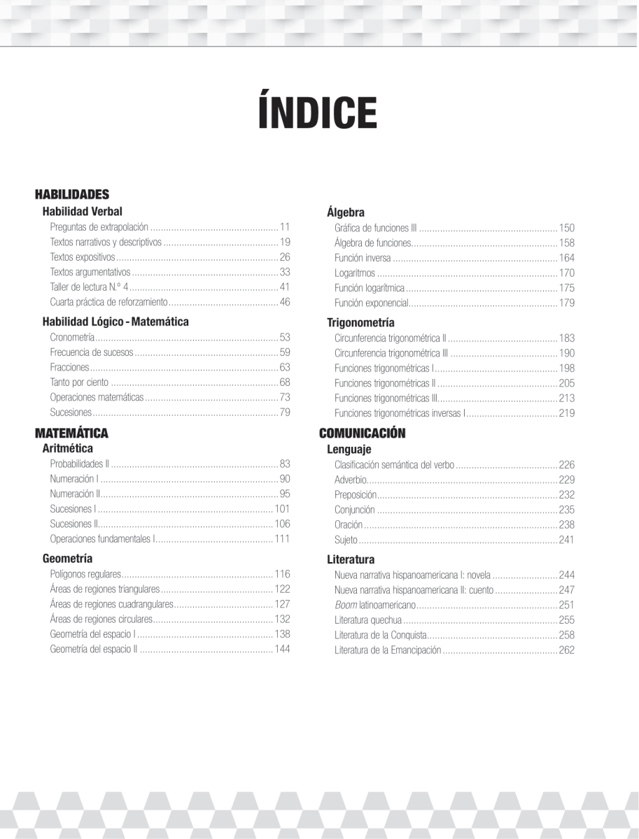 Serie Académica: Avanzado 42