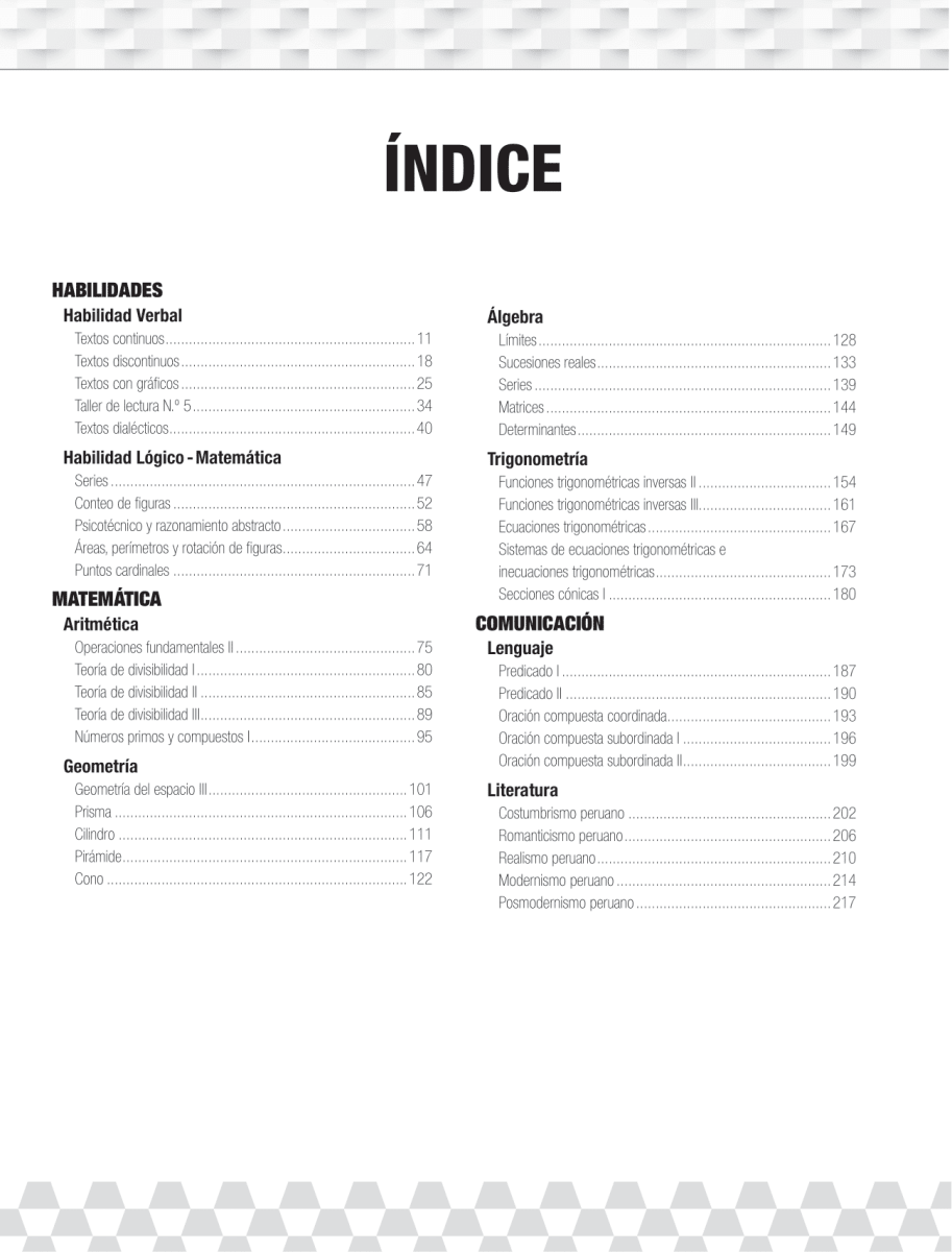 Serie Académica: Avanzado 52