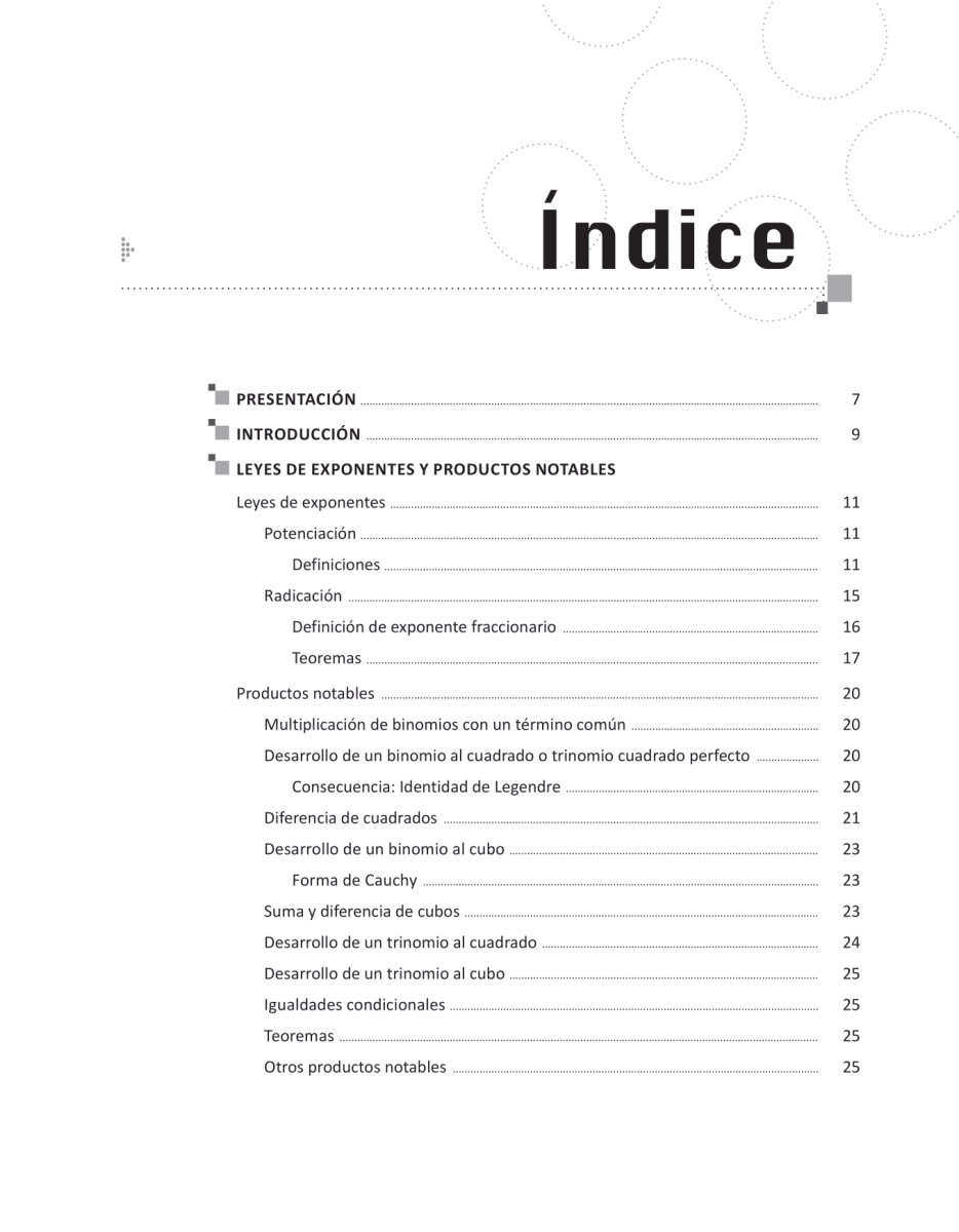 Leyes de exponentes y productos notables2