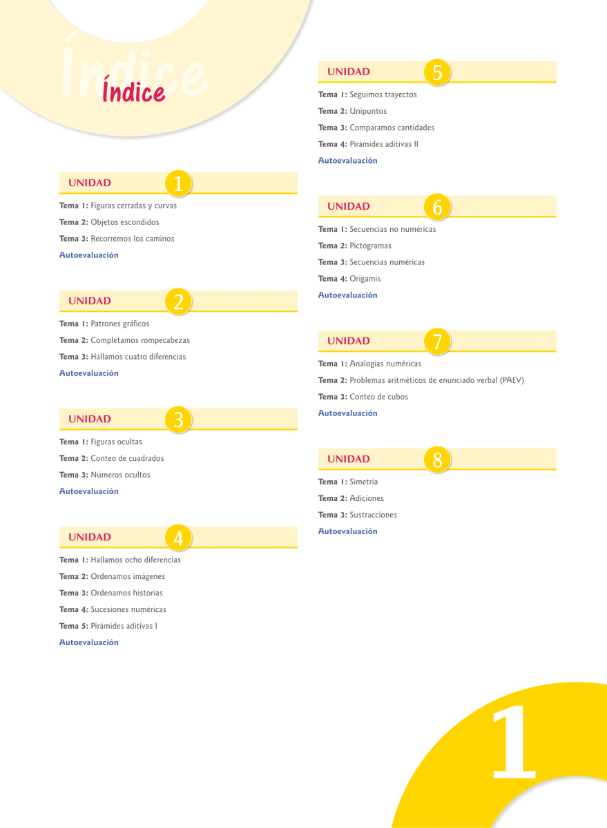 Razonamiento Matemático Vital 1: Primaria2
