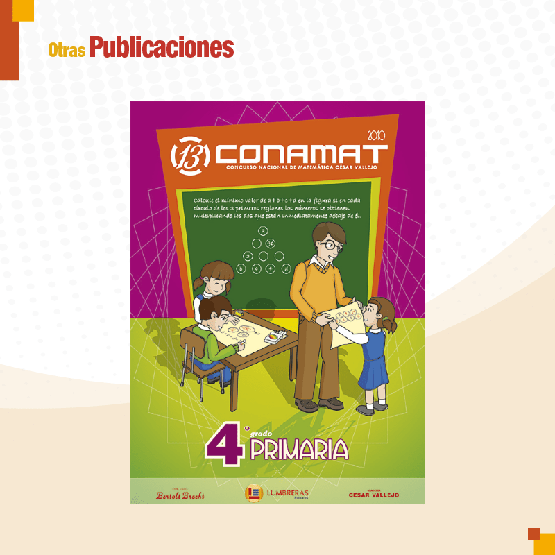 13° CONAMAT CÉSAR VALLEJO 4º GRADO DE PRIMARIA1