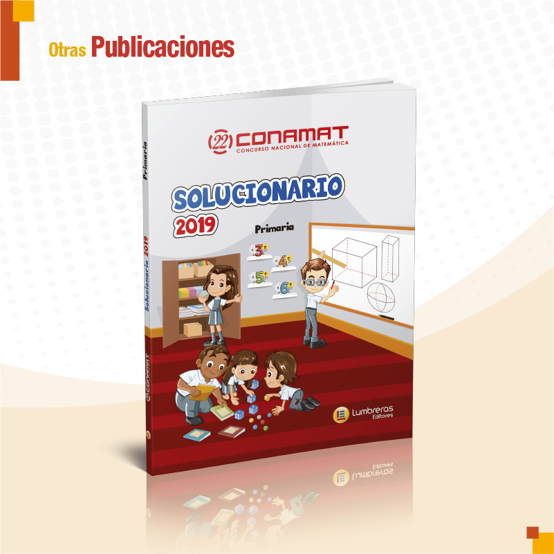 22 Concurso Nacional de Matemática Primaria Solucionario 20191