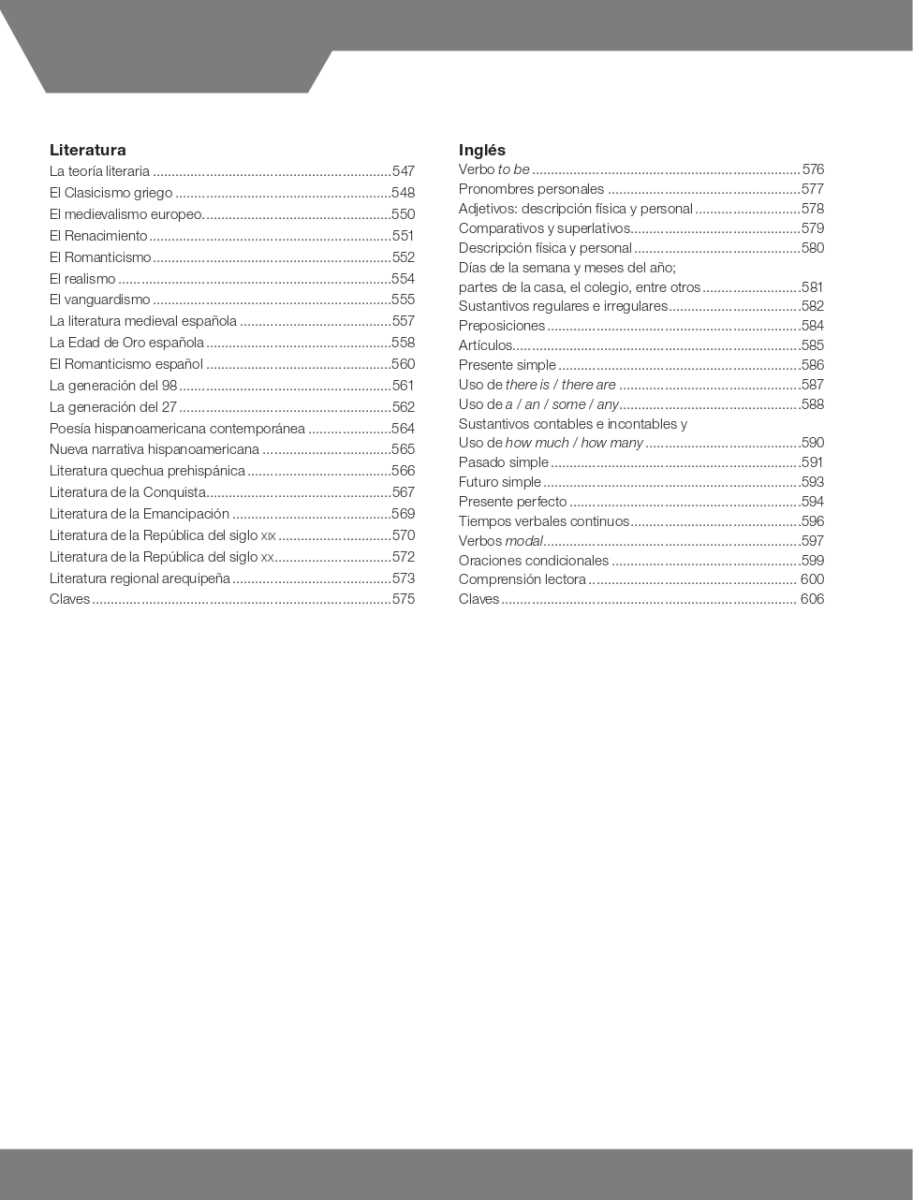 Selección de preguntas tipo UNSA: dirigido a postulantes de la Universidad Nacional de San Agustín6