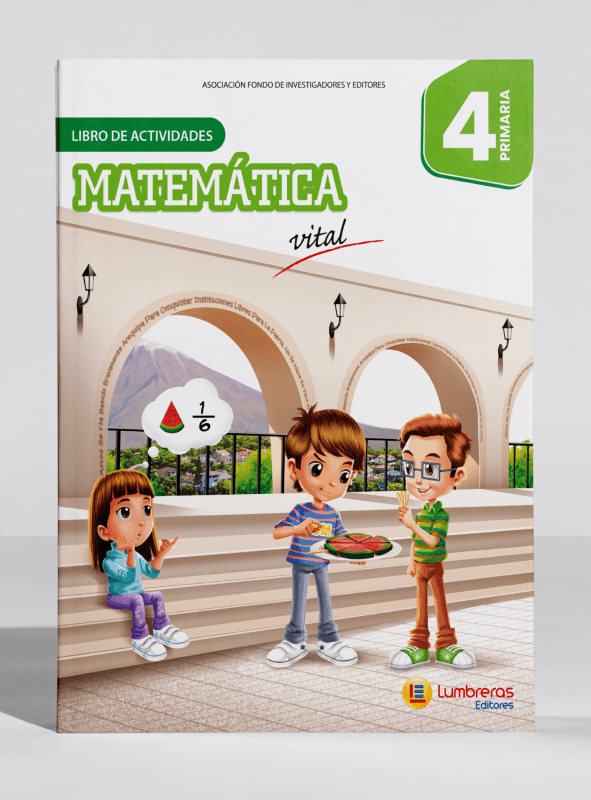 MATEMÁTICA VITAL 4: Libro de actividades. Primaria1